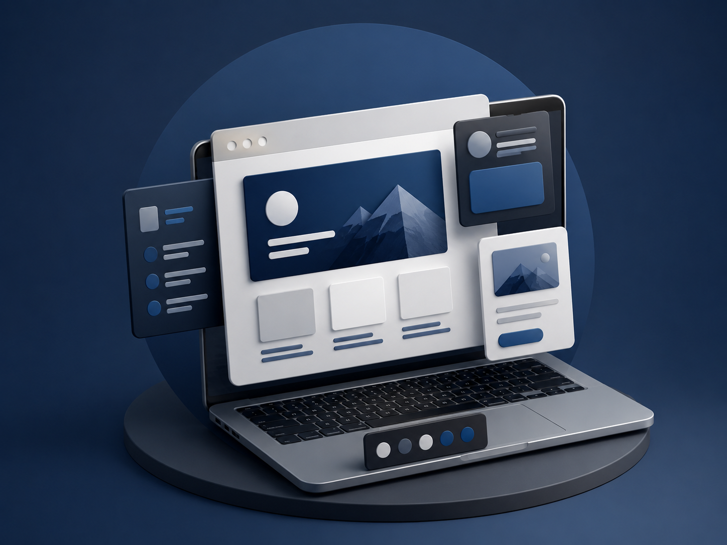 Custom WordPress website design service for small businesses