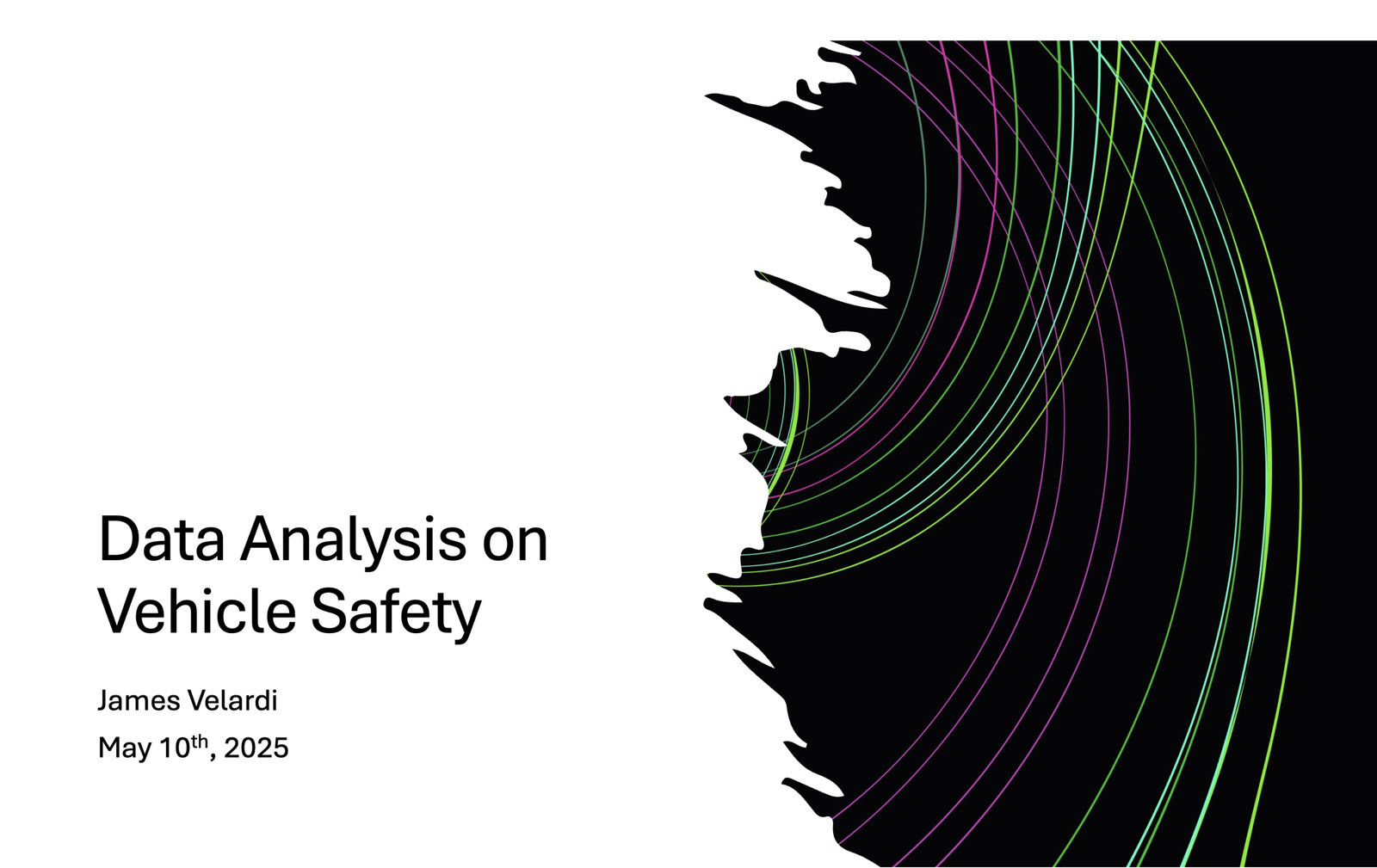 Data Analysis on Vehicle Safety